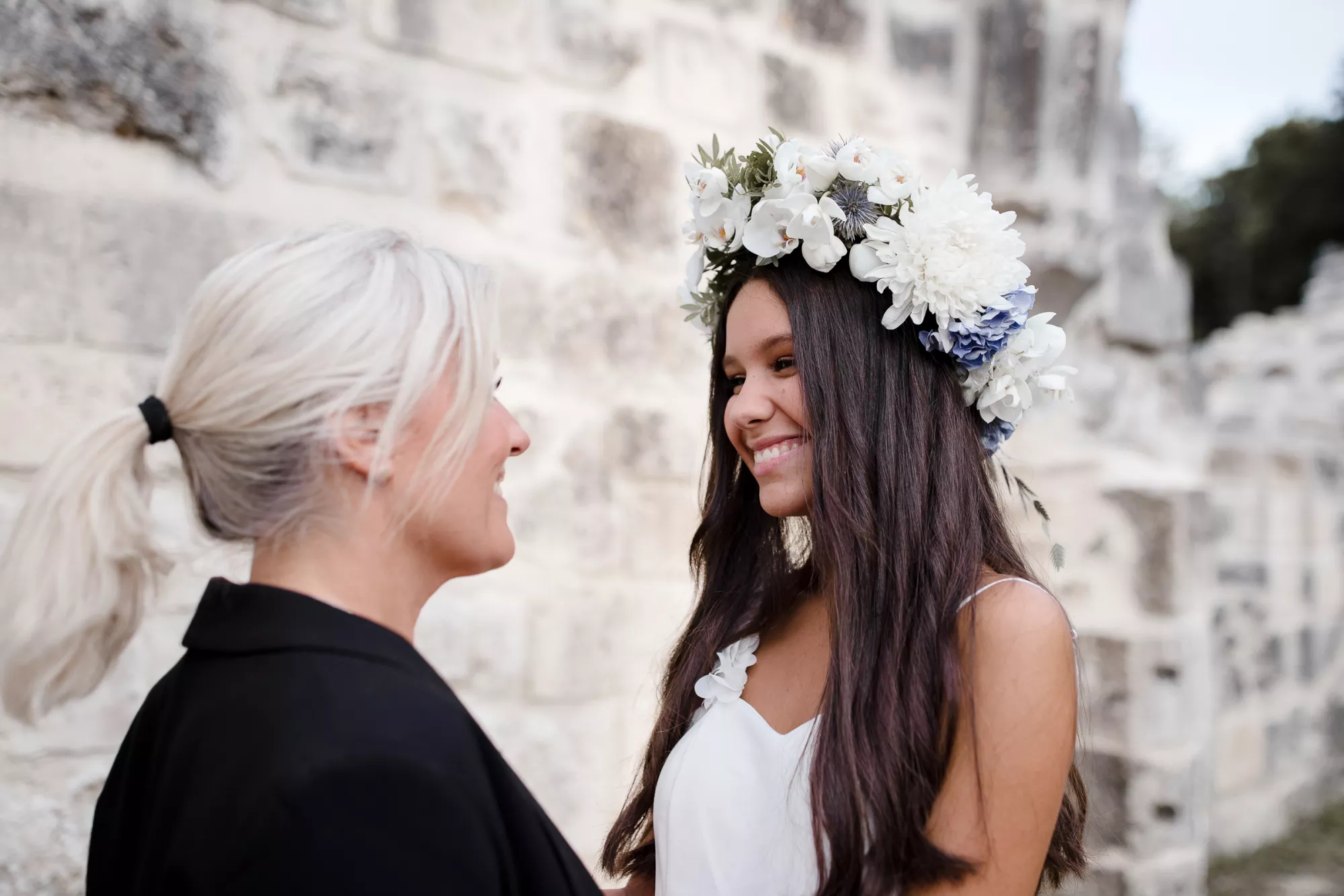 Ynès & sa maman Magali